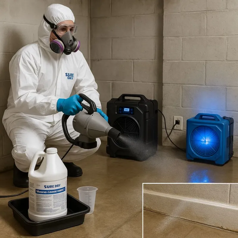 Sanitization and Odor Removal process in Horn Lake, MS
