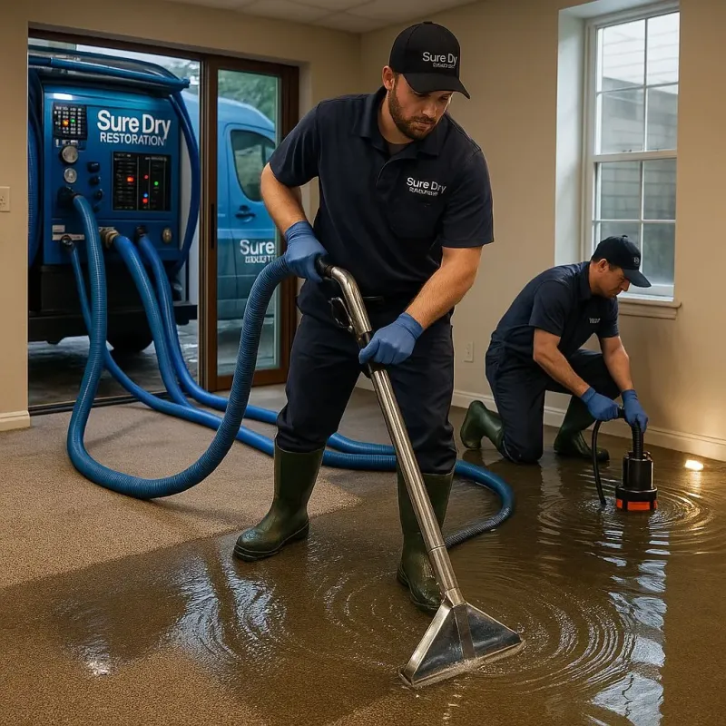 Water Extraction and Removal process in Horn Lake, MS